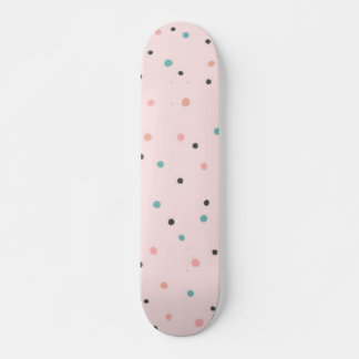 Polka dot pattern mini skateboard bräda 18,5 cm