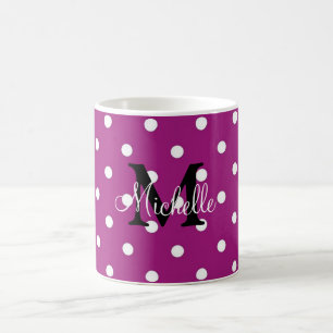 Polka Dot-Personlig Kaffemugg