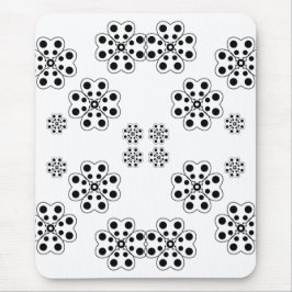 Polka Dot Petals Mönster Musmatta
