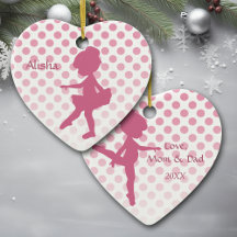 Polka Dot Rosa Ballerina