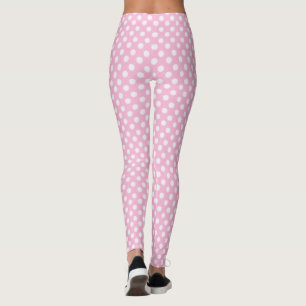 Polka Dot Rosa Leggings
