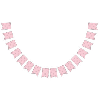 Polka Dot Rosa Vimplar