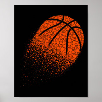 Polka Dot Sketll Älskare Manar Boys Kids lycklig D Poster