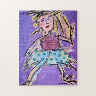 "Polka Dot Skirt" Puzzle Pussel