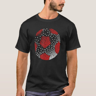 Polka Dot Soccer Player Internationell Dot Day 2 T Shirt