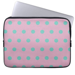Polka Dot Tablet Fodral (Rosa & Aqua)