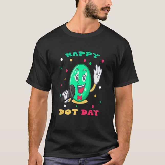 Polka Dot Tee Boys Kid i lycklig Internationell (Framsida)