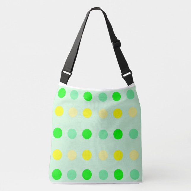 Polka Dot Tote Bag Axelväska (Framsida)