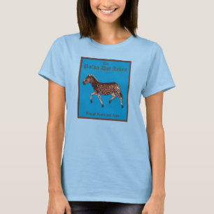 Polka Dot Zebra English Pub T Shirt