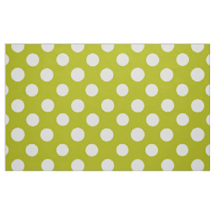 Polka Doted Fabric/Olive Tyg