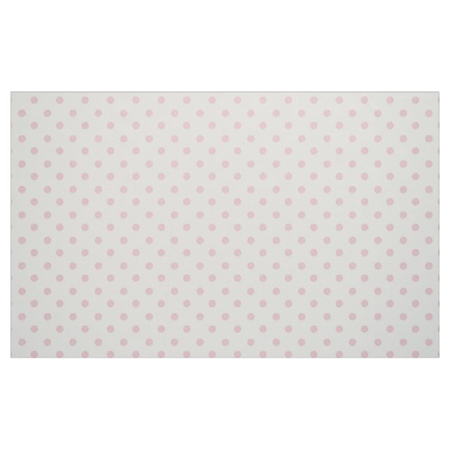 Polka Doted Fabric/Rosa Tyg (Fat Quarter)