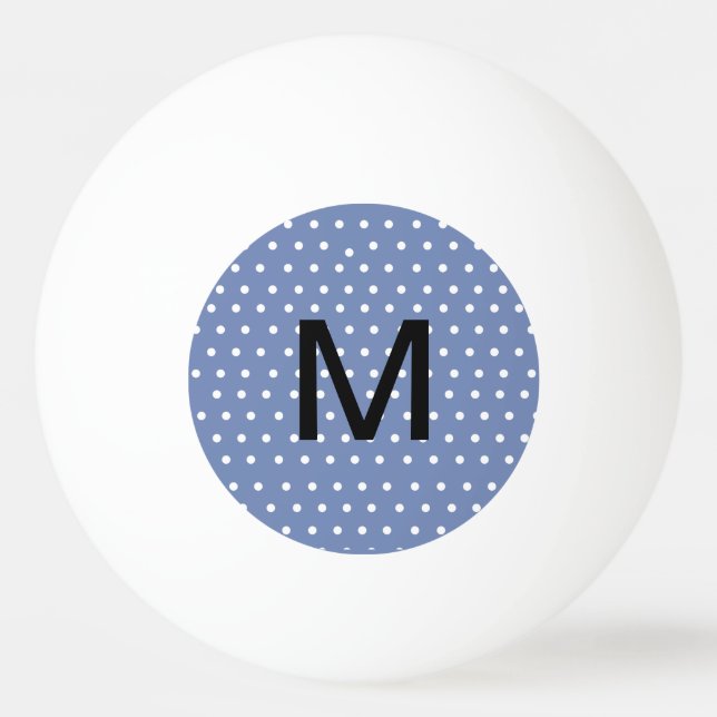 Polka dots Anpassningsbar Ping Pong Boll (Framsidan)