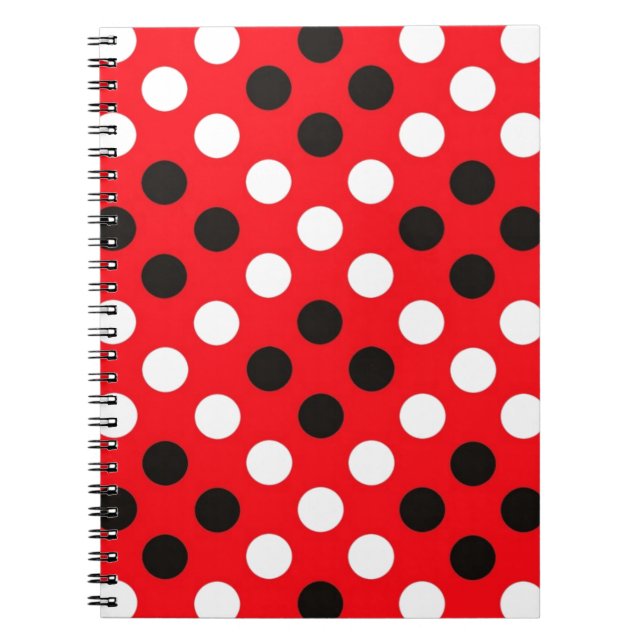 Polka dots anteckningsbok (Framsidan)
