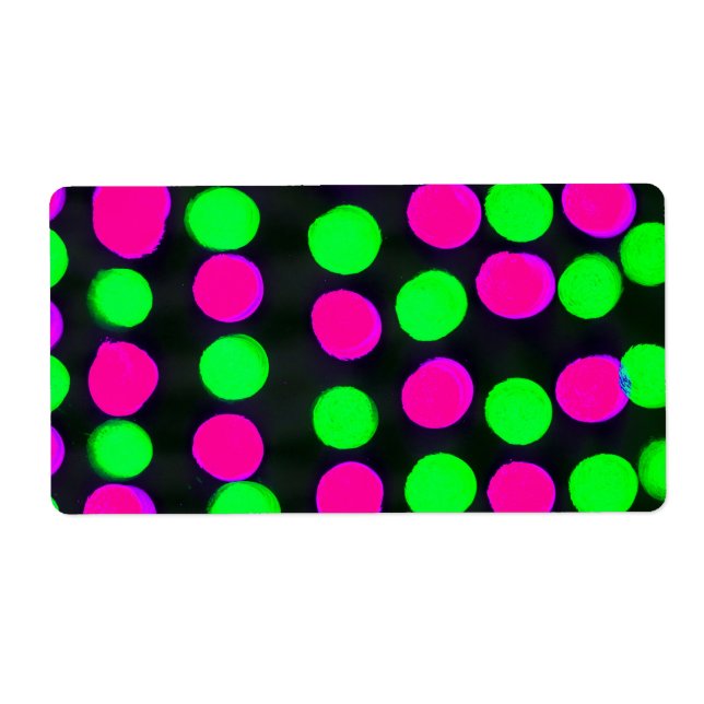 Polka dots/Cirklar Fraktsedel (Framsidan)