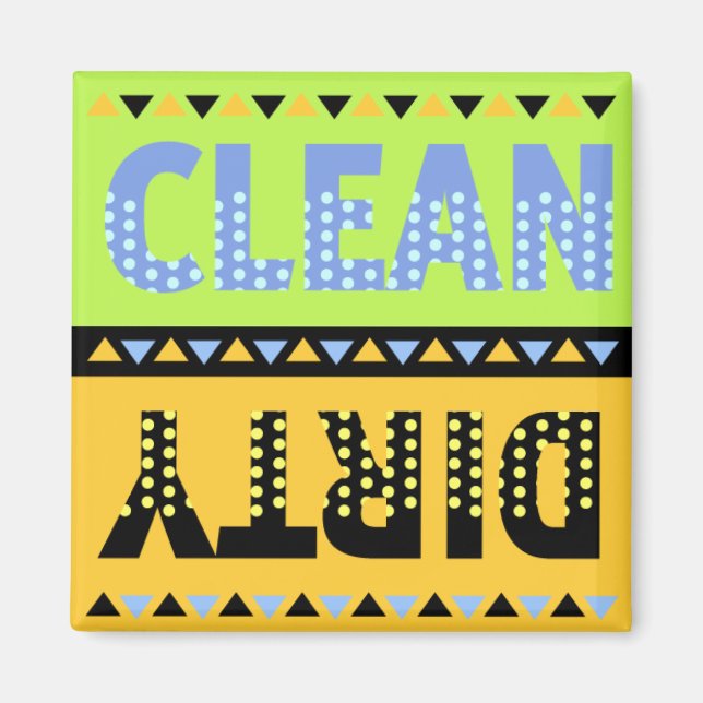 Polka dots Dishwasher Magnet (Framsidan)