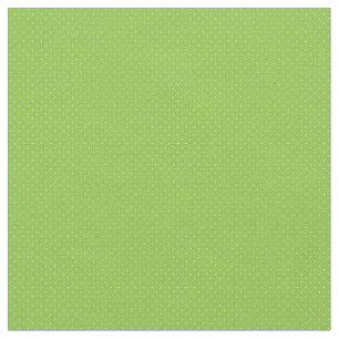 polka dots Fabric-21-White på Ljust grönt Tyg