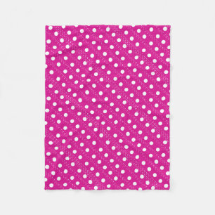 polka dots fleecefilt