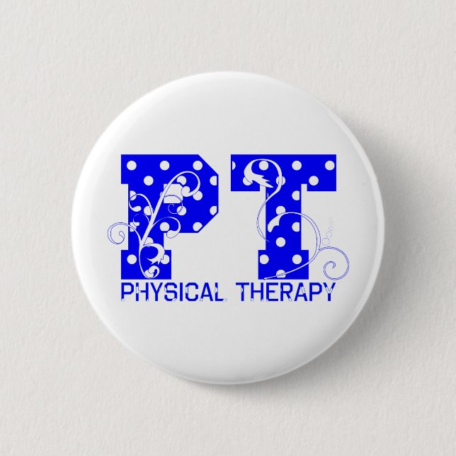 polka dots för halv liter-blåttvit knapp (Framsida)