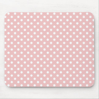 Polka dots i babyrosor Mousepad Musmatta