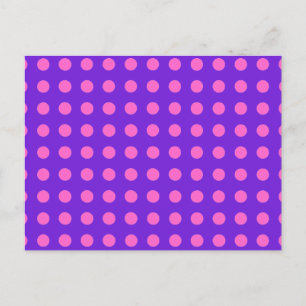 polka dots i valfri Färg du väljer på Lila kort