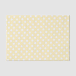 polka dots in butter  yellow
