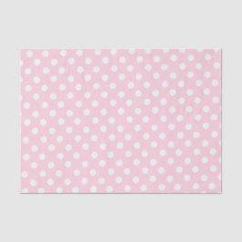 polka dots in pastel pink 