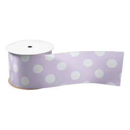 polka dots in  soft lavender