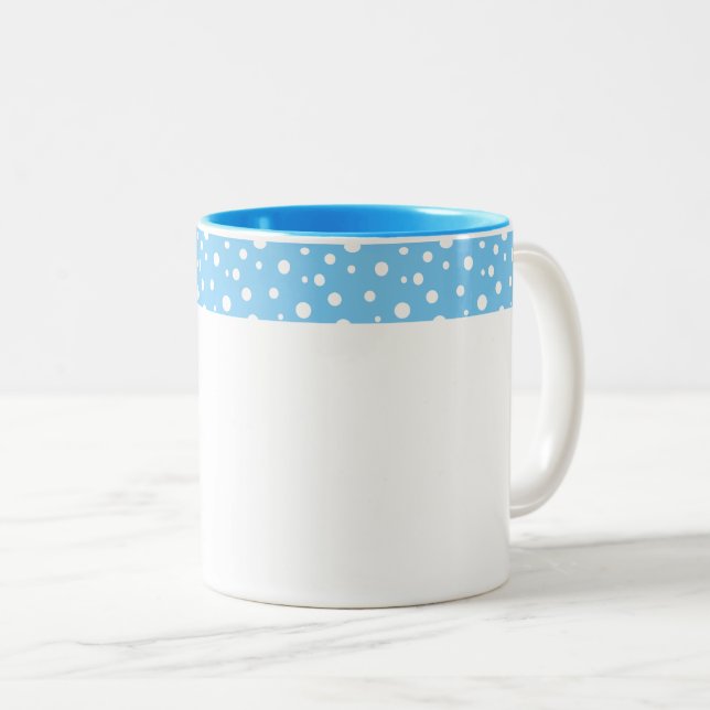 Polka dots-kaffe Mugg (Framsida höger)