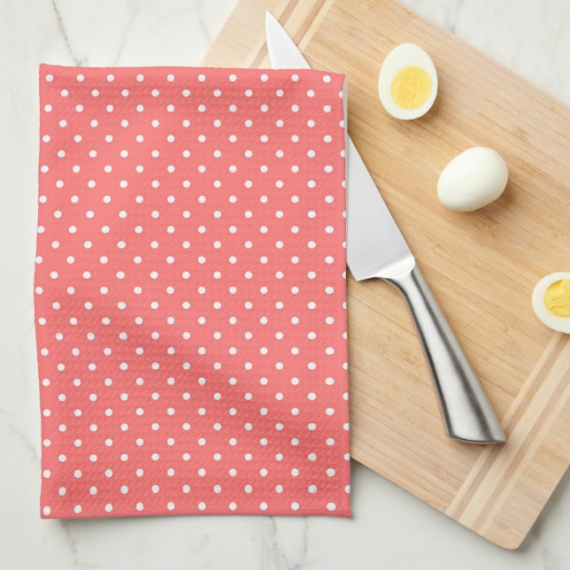 Polka dots kökshandduk (Vikt i Fjärdedel)