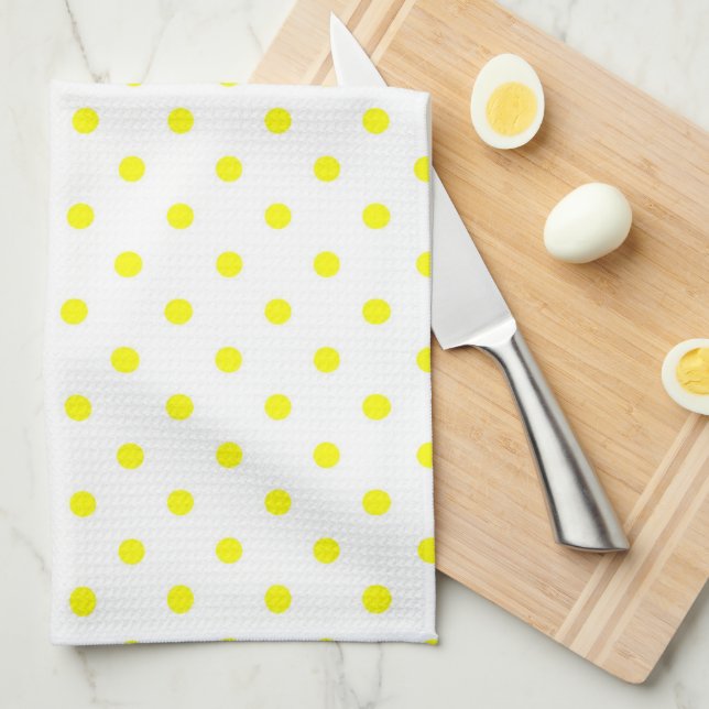 Polka dots kökshandduk (Vikt i Fjärdedel)