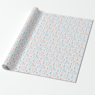 Polka dots koordinat för Ellie och Bluebird Presentpapper