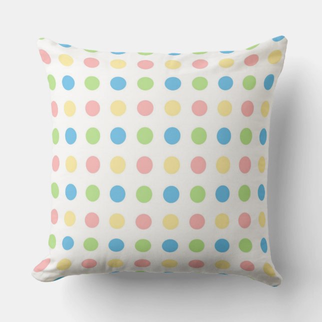 Polka dots kudde (Framsida)