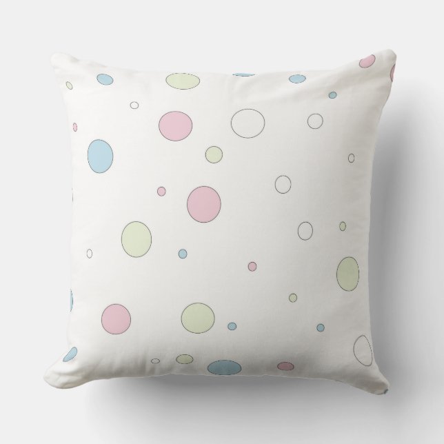 Polka dots kudde (Framsida)