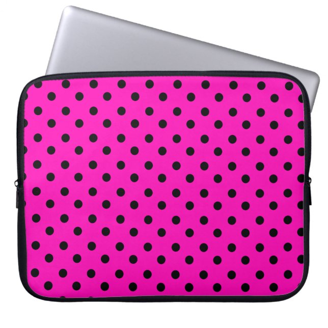 Polka dots laptop fodral (Framsidan)