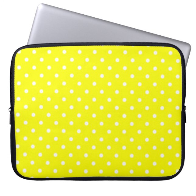 Polka dots laptop fodral (Framsidan)