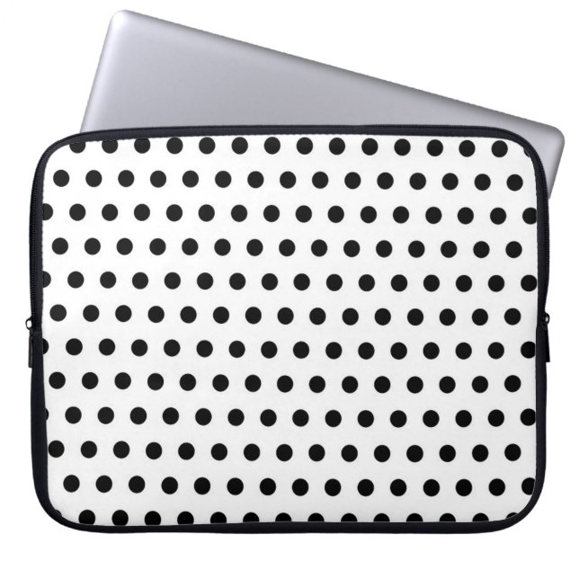 Polka dots laptop fodral (Framsidan)