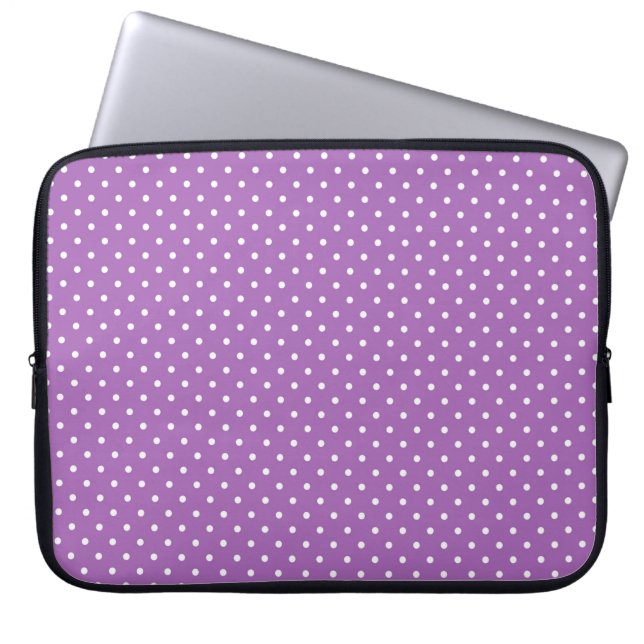 Polka dots laptop fodral (Framsidan)