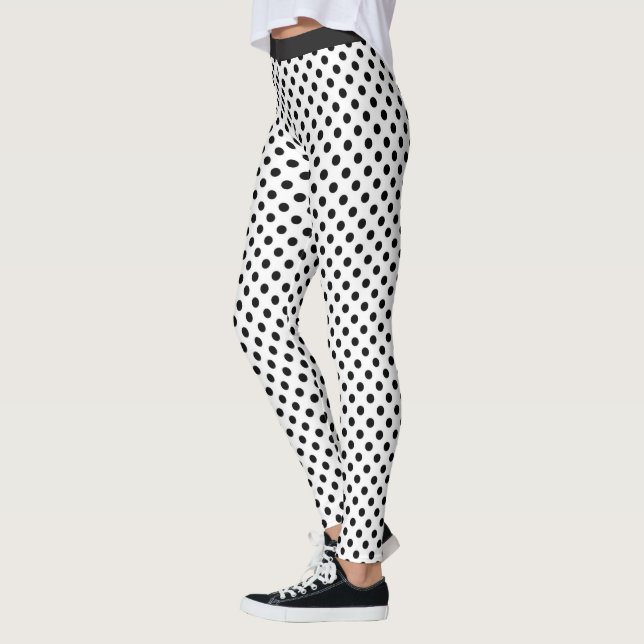 Polka dots leggings (Vänster)