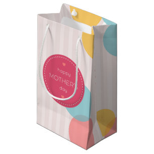 Polka dots Lycklig Mors dag Gift Bag