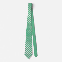 Polka dots mint green slips