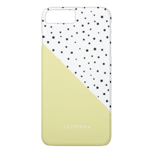 Polka dots Mönster Gult Abtract Personlig