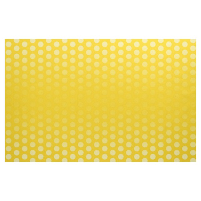 Polka dots Mönster gult + dina idéer Tyg (Yard)
