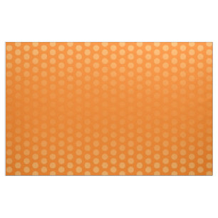Polka dots Mönster orange + dina idéer Tyg