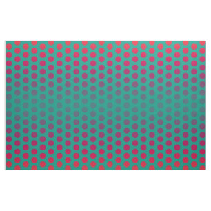 Polka dots Mönster seagreen red + era idéer Tyg
