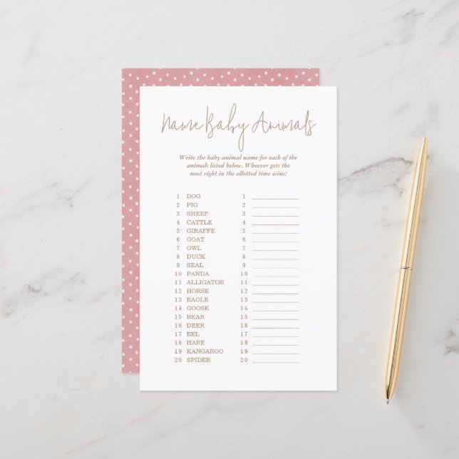 Polka dots Namn Baby djur babykläder (Fram/Back In Situ)