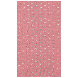 Polka dots och Bows Rosa Black White Retro Stil