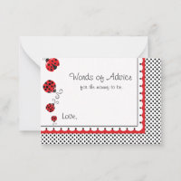 Polka dots och Cute Ladybugs Ord of Advice