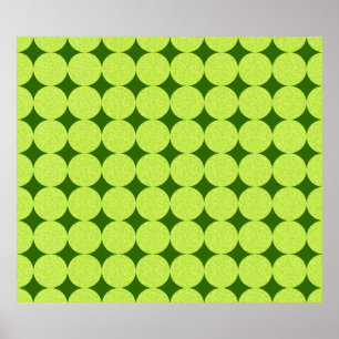 Polka dots och diamanter av Shirley Taylor Poster
