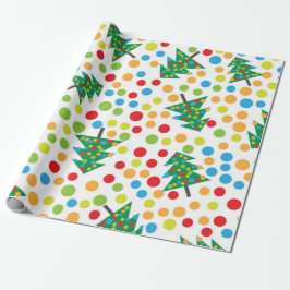 Polka dots och Julgran Presentpapper