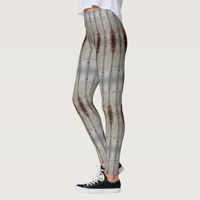 Polka dots och pilar Dam Mode Leggings (Vänster)